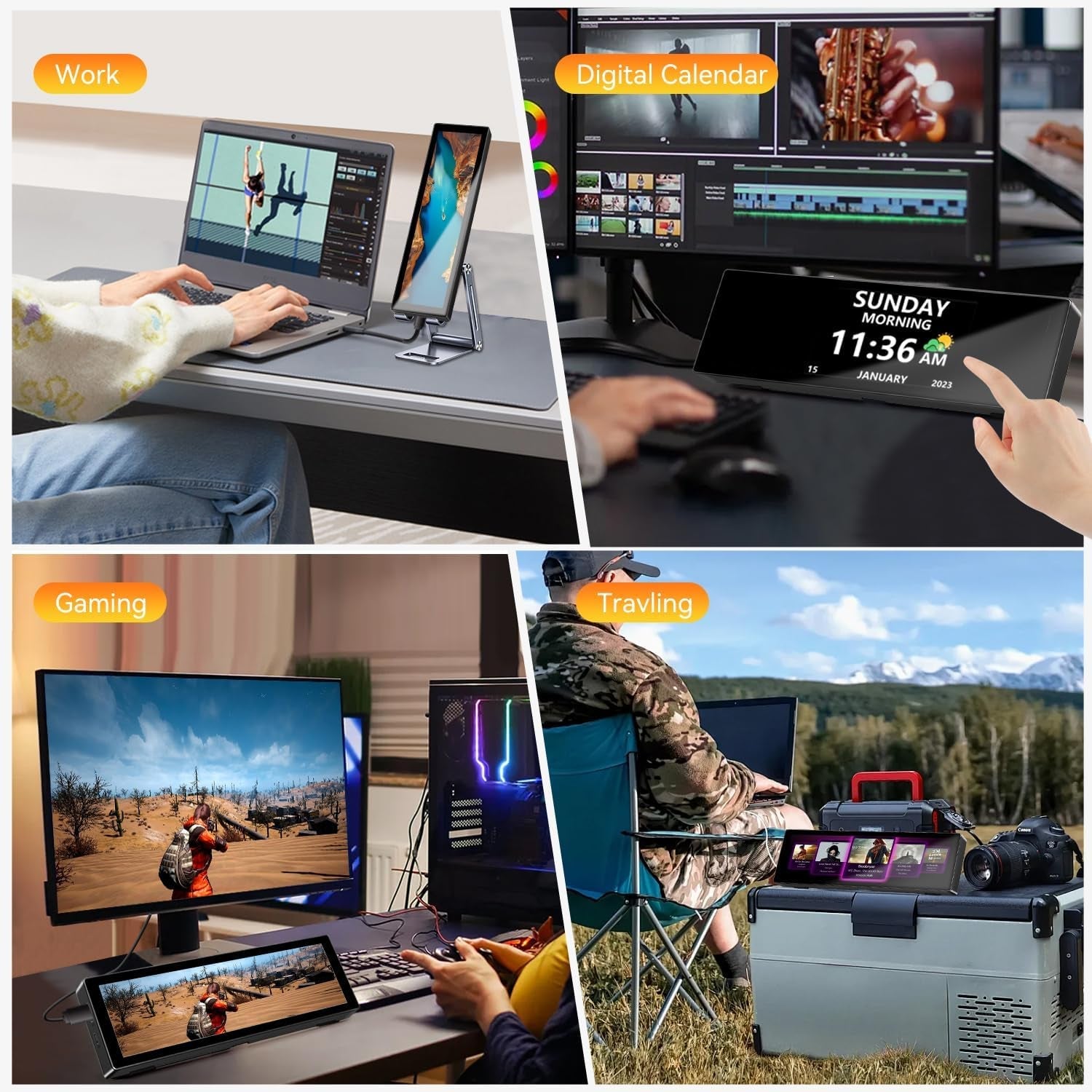 The MiniView Touch Monitor