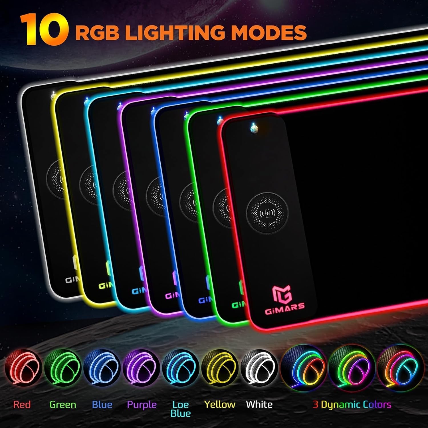 The ChargeUP RGB mouse Pad