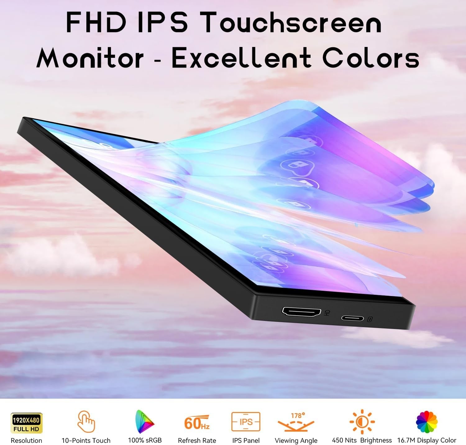 The MiniView Touch Monitor